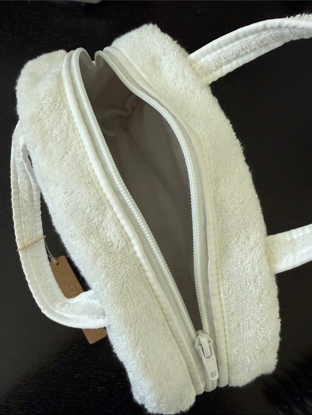 Skims terry cloth mini duffle bag NWT - Picture 3 of 5